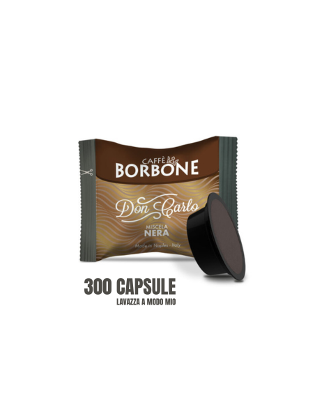 Caffè Borbone miscela Nera - Capsule Lavazza a Modo Mio