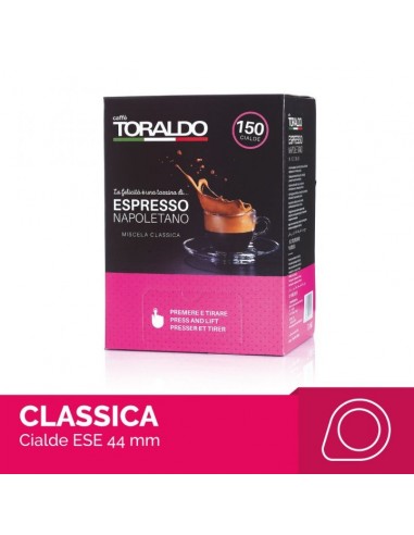 Caffè Toraldo Miscela Classica 150 Cialde ESE 44mm