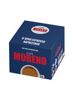 150 cialde ese 44mm caffè Moreno Aroma Espresso [0,10€/cialda]